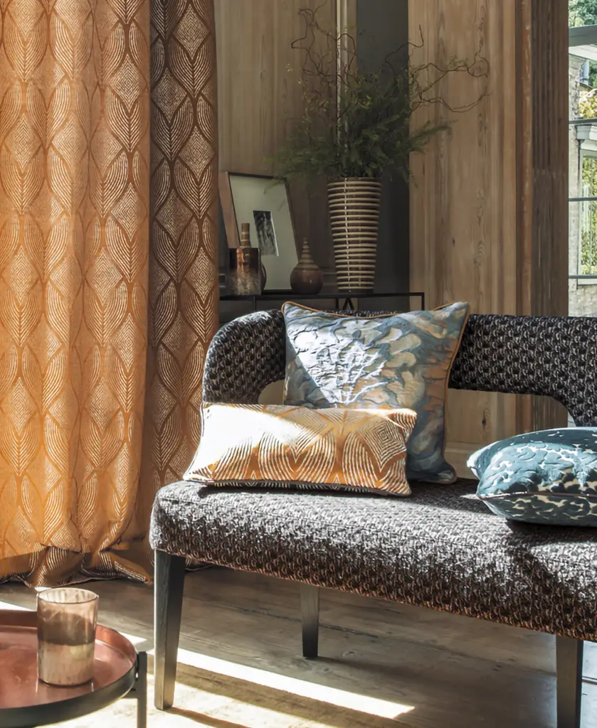 Interiérové textílie – záclony, závesy, poťahové látky | Horus Trade