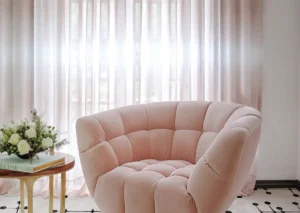 Jemná záclona z transparentnej textílie – interiérové riešenie | Horus Trade